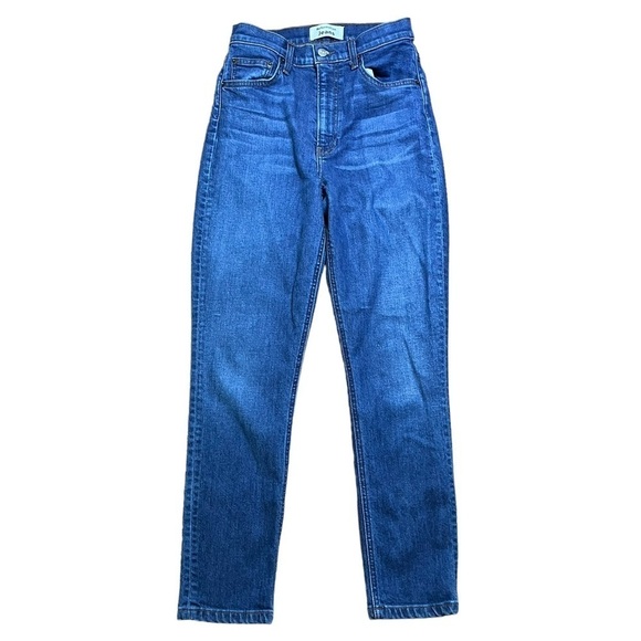 Reformation High Rise Cropped Skinny Jeans Geneva Wash Women Size 27 - Picture 2 of 10